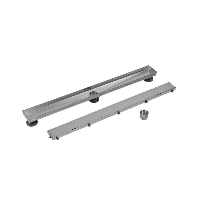 Oatey Designline 32 in. Linear Shower Drain Tile-in Grate in Stainless Steel - Image 2